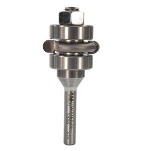 Whiteside 3180 1-1/8" CD X 2 Wing X 1/4" CL X 1/8" Radius X 1/4" SHK Carbide Tipped Radius Flute Router Bit