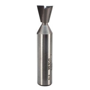 Whiteside D14-55 1/2" CD X 2 Wing X 1/2" CL X 14° Angle X 1/2" SHK Carbide Tipped Dovetail Router Bit