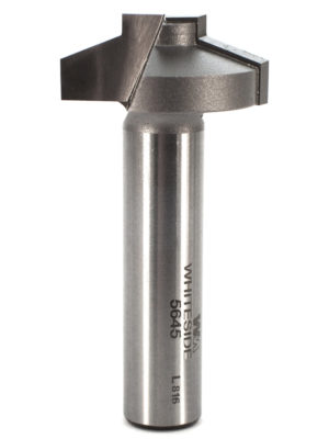 Whiteside 5645 1-1/4" CD X 2 Wing X 1/2" SHK Carbide Tipped Straight Stile Profile Router Bit