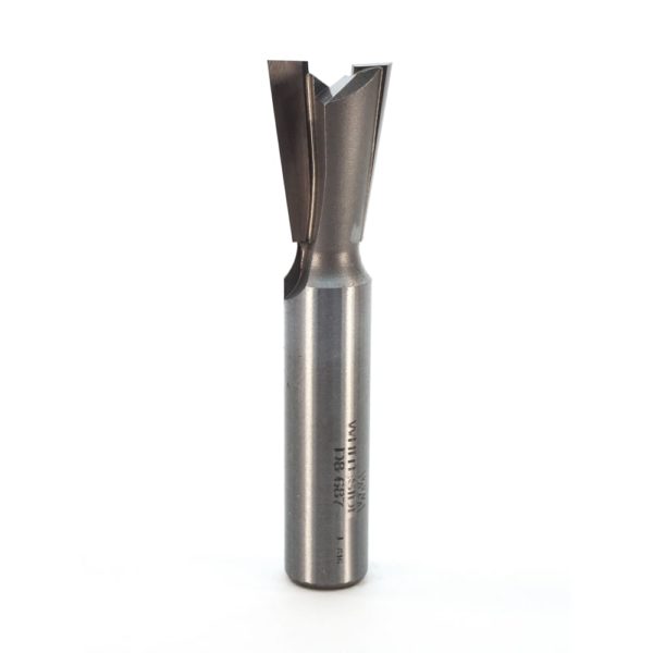 Whiteside D8-687 11/16" CD X 2 Wing X 1" CL X 8° Angle X 1/2" SHK Carbide Tipped Dovetail Router Bit