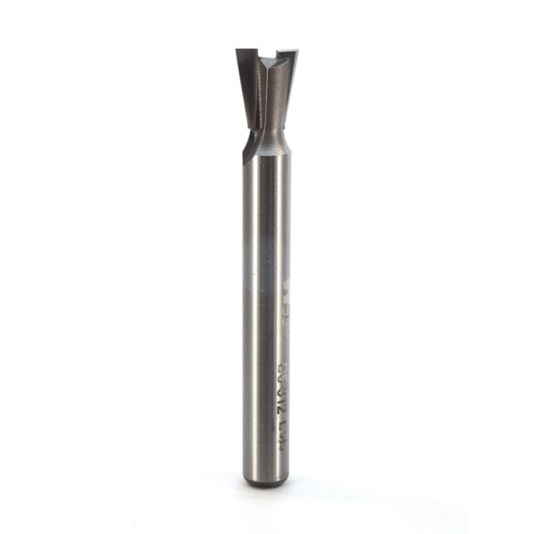 Whiteside D8-312 5/16" CD X 2 Wing X 3/8" CL X 8° Angle X 1/4" SHK Carbide Tipped Dovetail Router Bit
