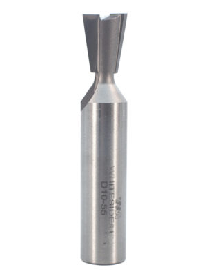 Whiteside D10-55 1/2" CD X 2 Wing X 5/8" CL X 10° Angle X 1/2" SHK Carbide Tipped Dovetail Router Bit