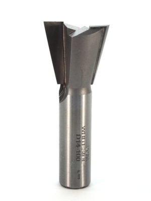 Whiteside D14-100 1" CD X 2 Wing X 7/8" CL X 14° Angle X 1/2" SHK Carbide Tipped Dovetail Router Bit