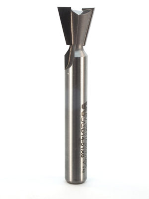 Whiteside D14-51x8 1/2" CD X 2 Wing X 1/2" CL X 14° Angle X 8mm SHK Carbide Tipped Dovetail Router Bit