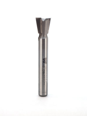 Whiteside D9-372 3/8" CD X 2 Wing X 3/8" CL X 9° Angle X 1/4" SHK Carbide Tipped Dovetail Router Bit