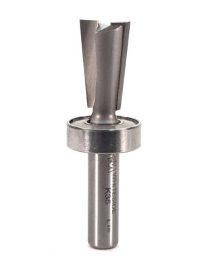 Whiteside K35 5/8" CD X 2 Wing X 1" CL X 7° Angle X 3/8" SHK Carbide Tipped Dovetail Router Bit