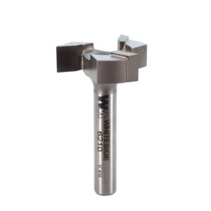 Whiteside 6210 1" CD X 3 Wing X 1/4" CL X 1/4" SHK Carbide Tipped Spoilboard Surfacing Router Bit