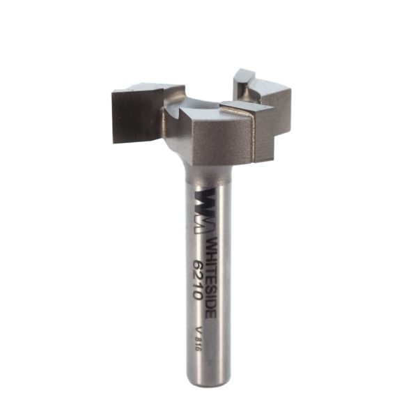 Whiteside 6210 1" CD X 3 Wing X 1/4" CL X 1/4" SHK Carbide Tipped Spoilboard Surfacing Router Bit