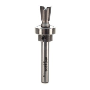 Whiteside K31 11/32" CD X 2 Wing X 3/8" CL X 7° Angle X 1/4" SHK Carbide Tipped Dovetail Router Bit