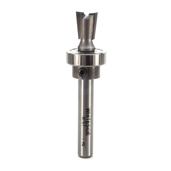 Whiteside K31 11/32" CD X 2 Wing X 3/8" CL X 7° Angle X 1/4" SHK Carbide Tipped Dovetail Router Bit