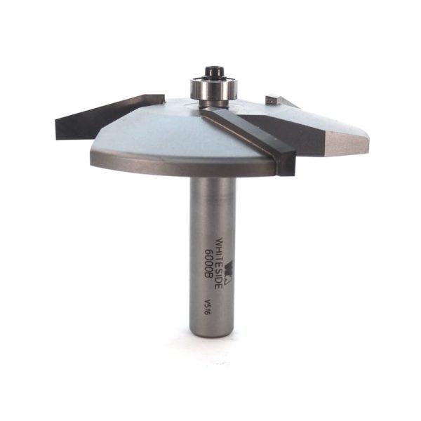 Whiteside 6000B 3-3/8" CD X 3 Wing X 1/2" SHK Carbide Tipped Raised Panel Router Bit
