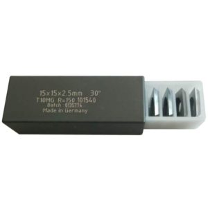 Tigra 101540 15MMx15MMx2.5MM 150MM Radius Reversible Knife BOX OF 10